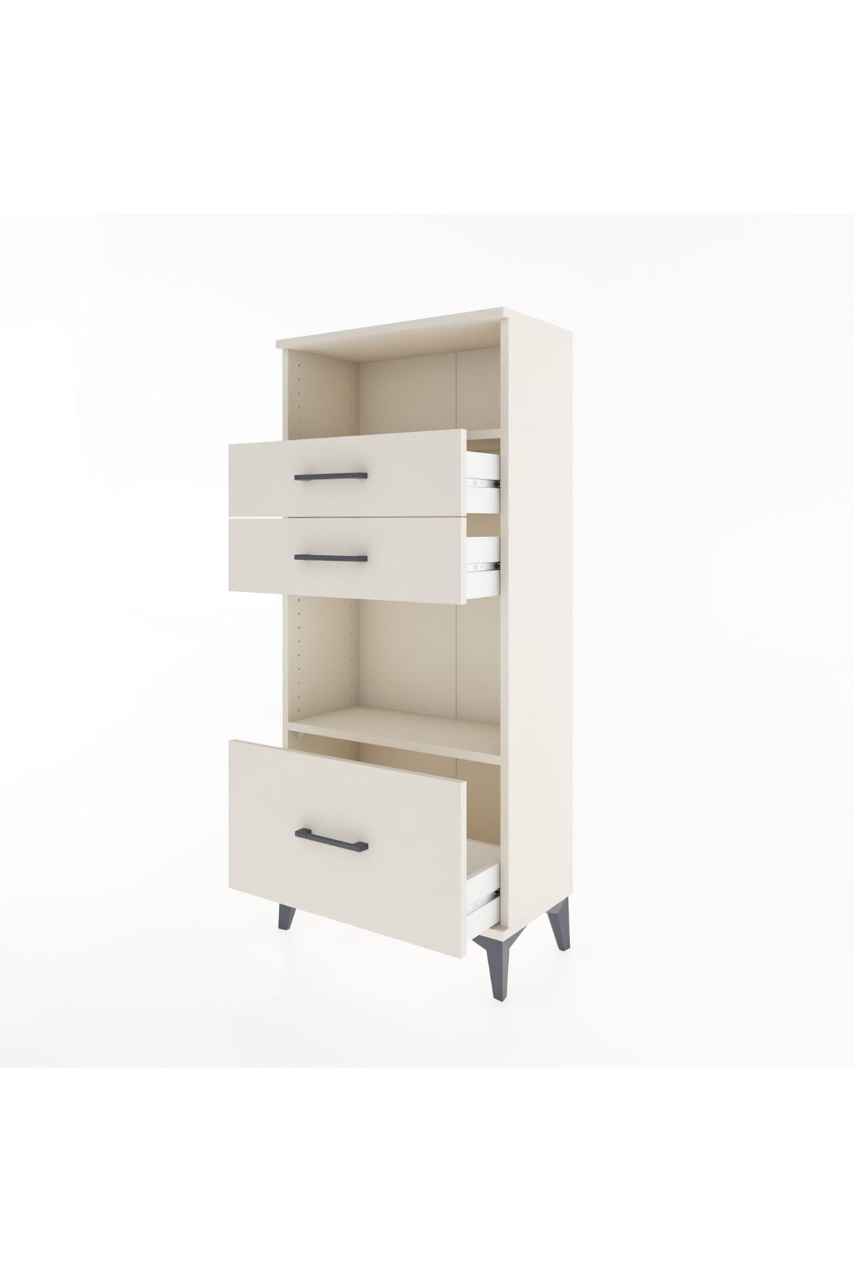 Hyperion Dolap 2 Raflı 3 Çekmeceli 60x44x134 Aytaşı-Aytaşı