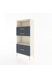 Hyperion Dolap 2 Raflı 3 Çekmeceli 60x44x134 Aytaşı-Antrasit