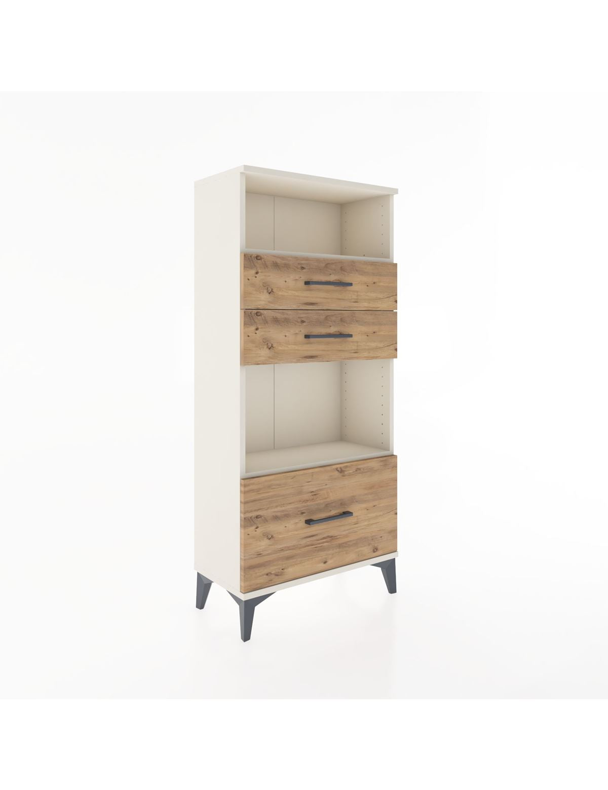 Hyperion Dolap 2 Raflı 3 Çekmeceli 60x44x134 Aytaşı-Çam