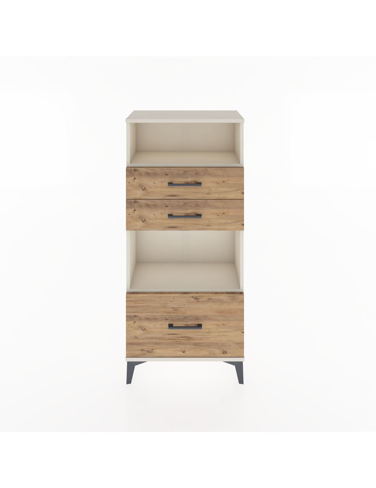 Hyperion Dolap 2 Raflı 3 Çekmeceli 60x44x134 Aytaşı-Çam