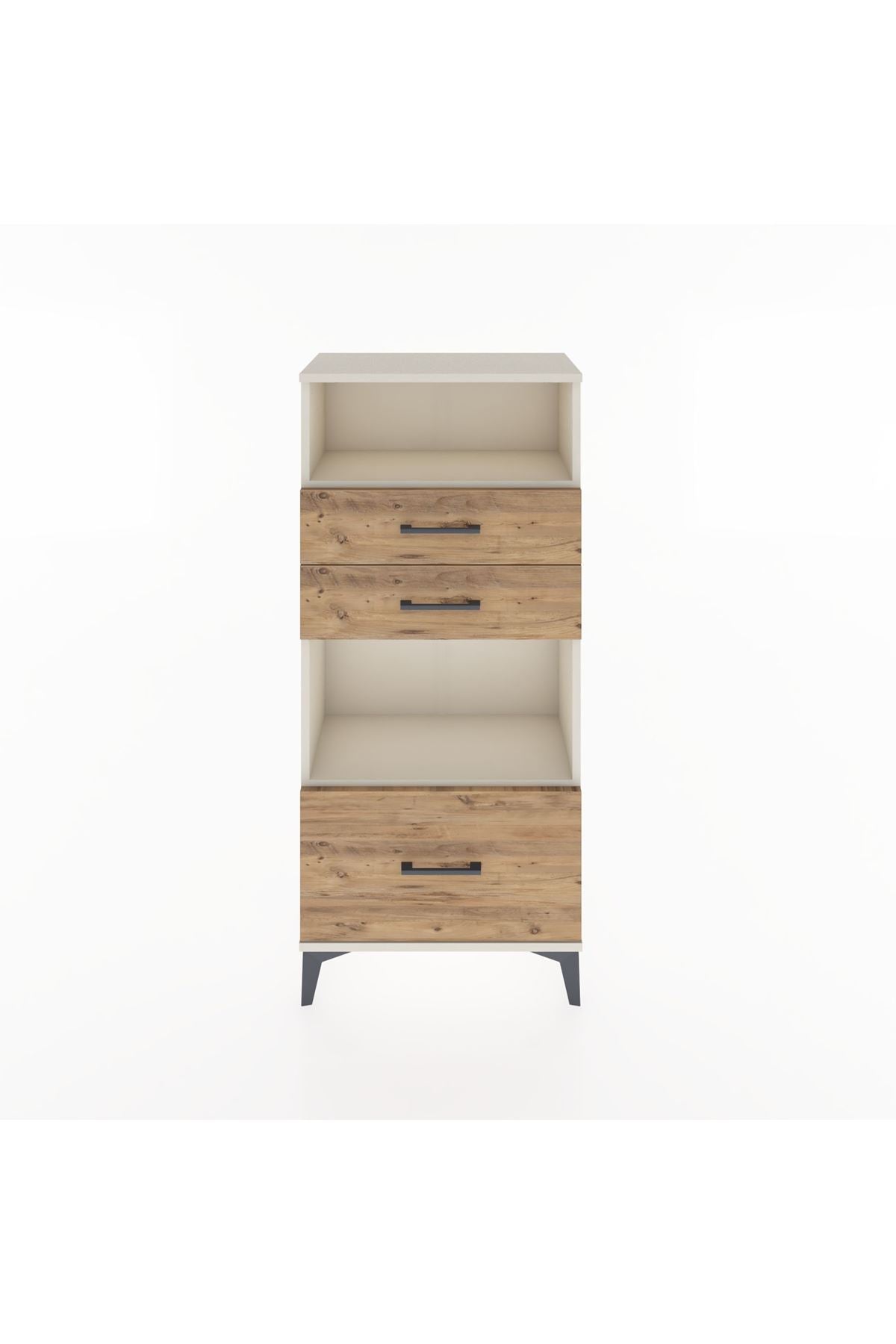 Hyperion Dolap 2 Raflı 3 Çekmeceli 60x44x134 Aytaşı-Çam