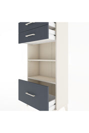 Hyperion Dolap 2 Raflı 3 Çekmeceli 60x44x134 Aytaşı-Antrasit