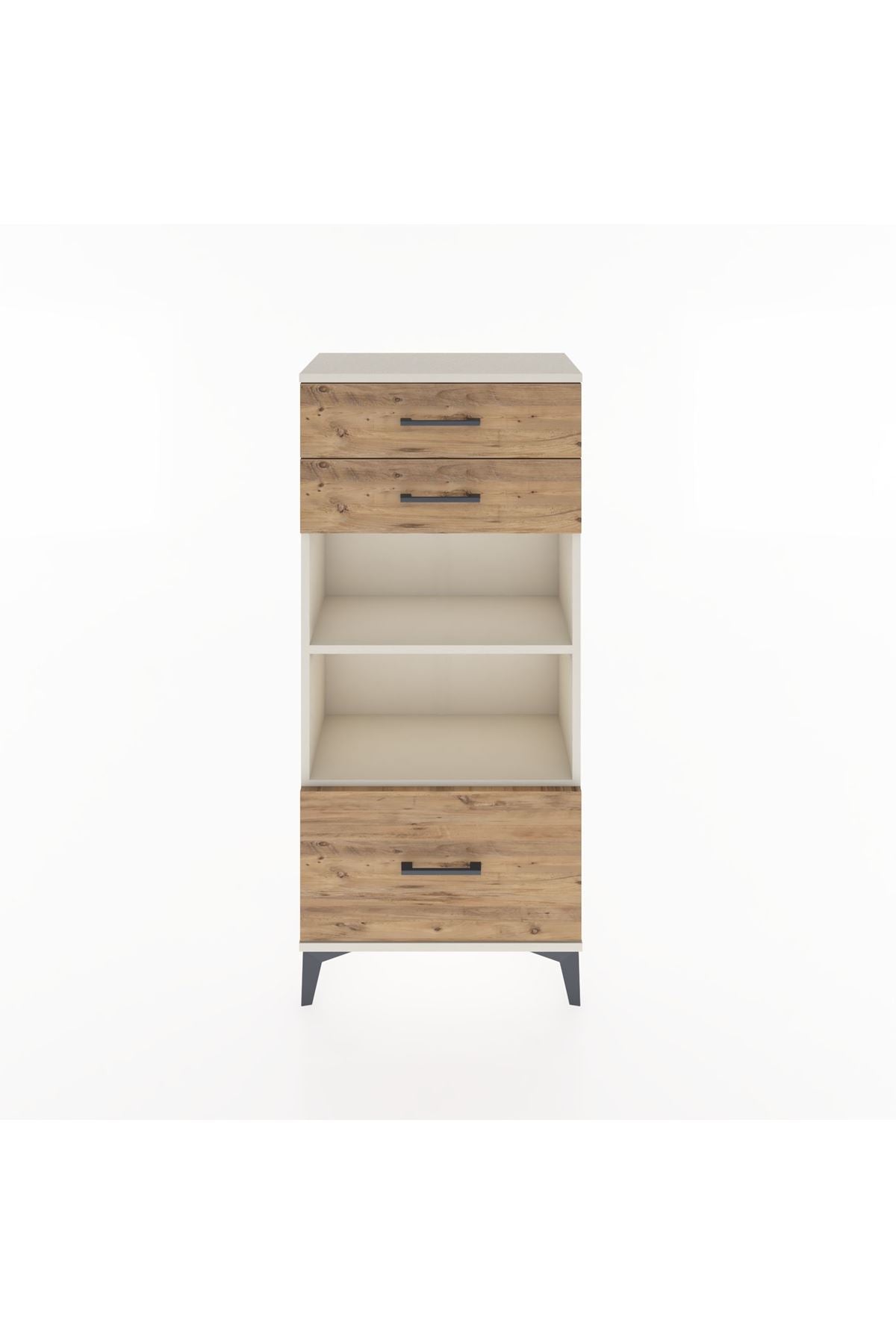 Hyperion Dolap 2 Raflı 3 Çekmeceli 60x44x134 Aytaşı-Çam