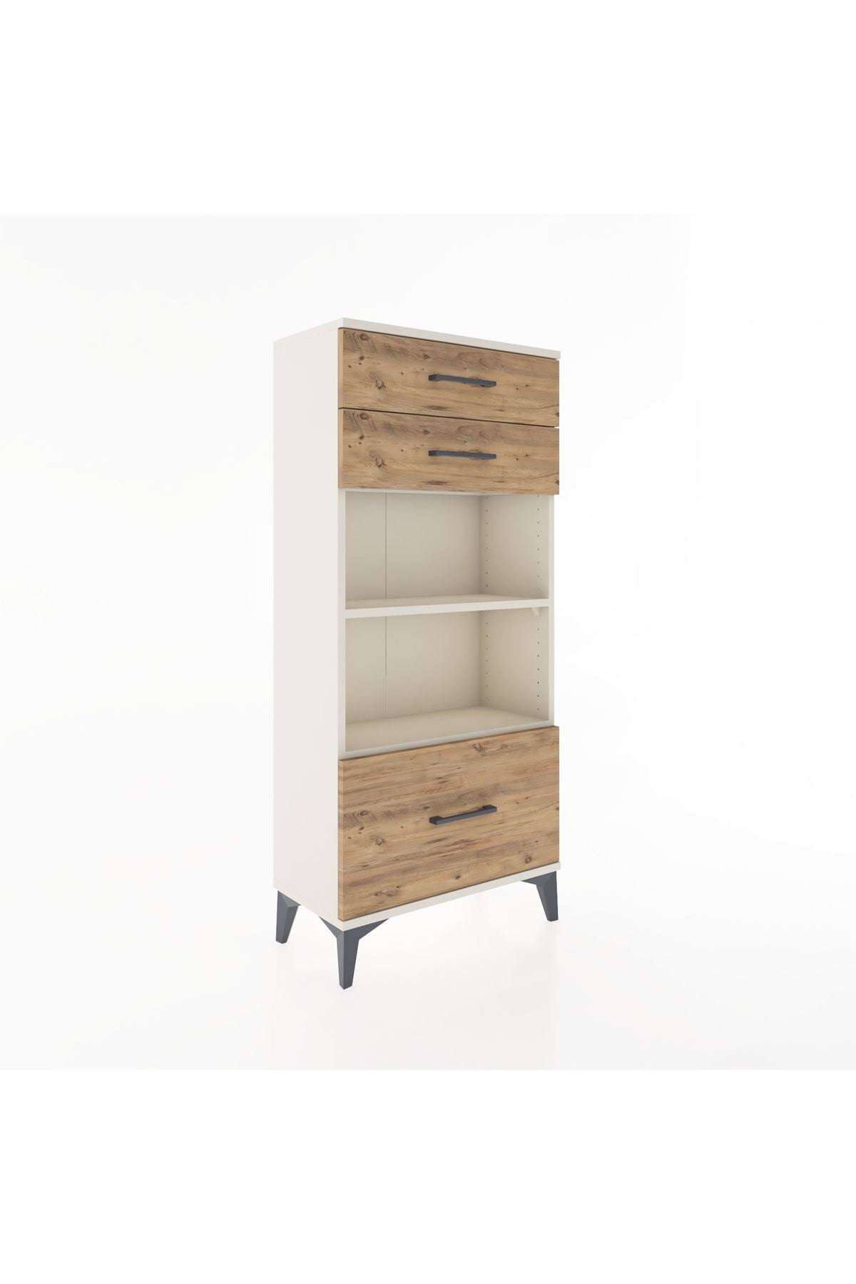 Hyperion Dolap 2 Raflı 3 Çekmeceli 60x44x134 Aytaşı-Çam