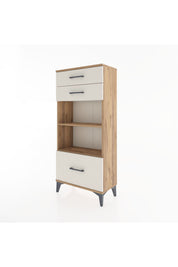 Hyperion Dolap 2 Raflı 3 Çekmeceli 60x44x134 Çam-Aytaşı