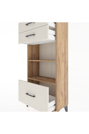 Hyperion Dolap 2 Raflı 3 Çekmeceli 60x44x134 Çam-Aytaşı