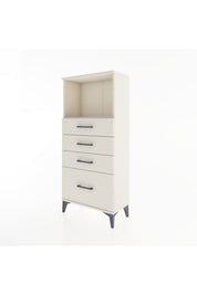Hyperion Dolap Tek Raflı 4 Çekmeceli 60x44x134 - S50M008V1B