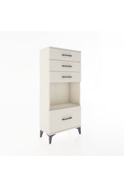 Hyperion Dolap Tek Raflı 4 Çekmeceli 60x44x134 - S50M009V1B