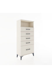 Hyperion Dolap Tek Raflı 5 Çekmeceli 60x44x134 - S50M010V1B