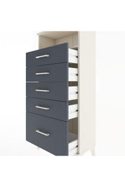 Hyperion Dolap Tek Raflı 5 Çekmeceli 60x44x134 - S50M010V2B