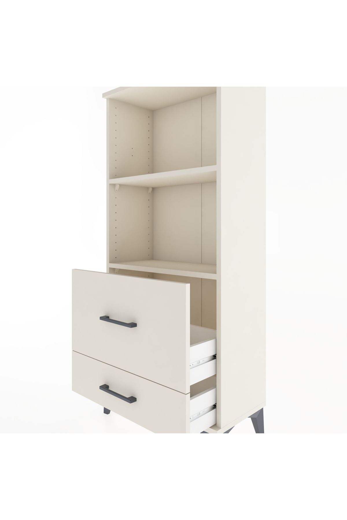 Hyperion Dolap 2 Raflı 2 Çekmeceli 60x44x134 Aytaşı-Aytaşı