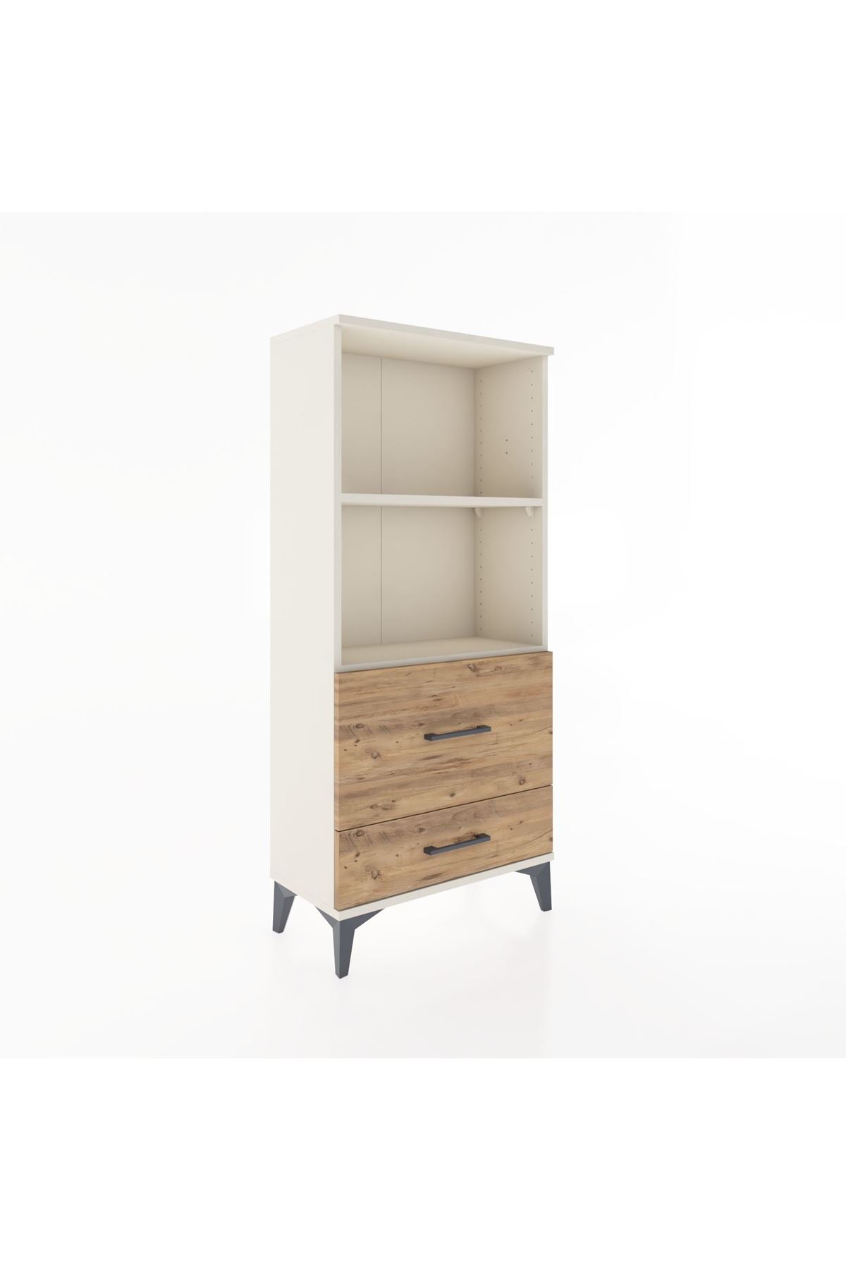 Hyperion Dolap 2 Raflı 2 Çekmeceli 60x44x134 Aytaşı-Çam