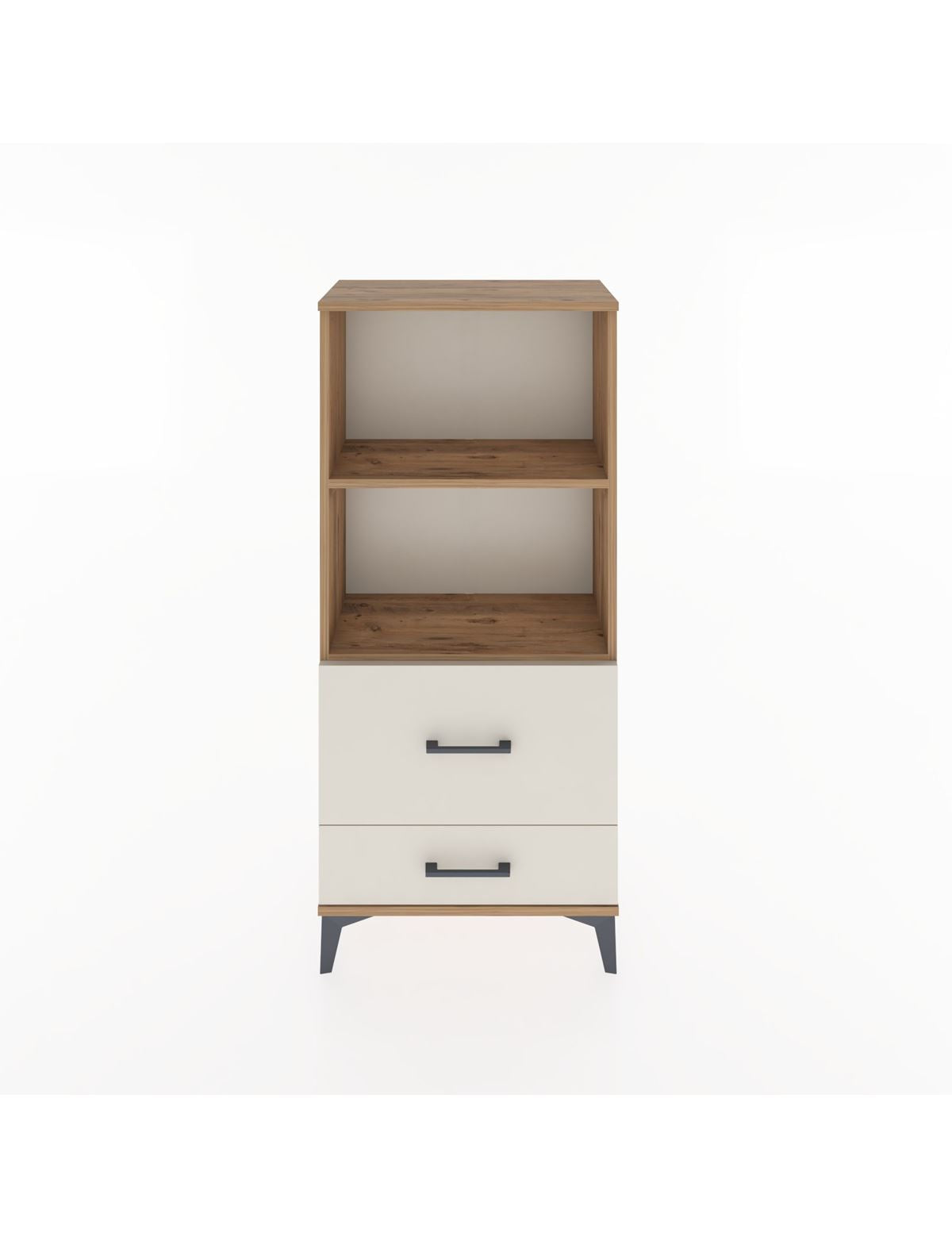 Hyperion Dolap 2 Raflı 2 Çekmeceli 60x44x134 Çam-Aytaşı