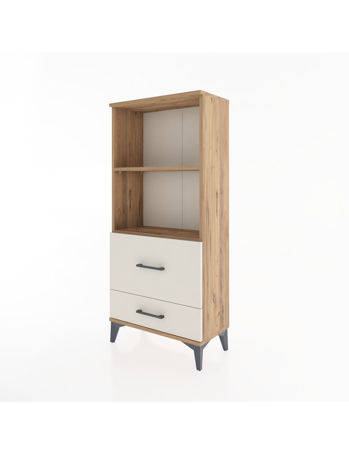 Hyperion Dolap 2 Raflı 2 Çekmeceli 60x44x134 - S50M012V7B