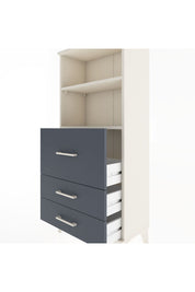 Hyperion Dolap 2 Raflı 3 Çekmeceli 60x44x134 Aytaşı-Antrasit