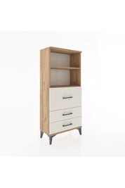 Hyperion Dolap 2 Raflı 3 Çekmeceli 60x44x134 Çam-Aytaşı