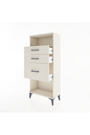 Hyperion Dolap Tek Raflı 3 Çekmeceli 60x44x134 - S50M014V1B