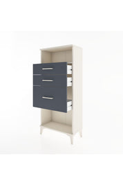 Hyperion Dolap Tek Raflı 3 Çekmeceli 60x44x134 - S50M014V2B