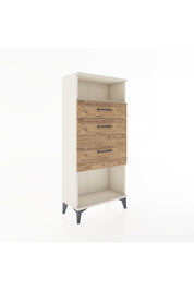 Hyperion Dolap Tek Raflı 3 Çekmeceli 60x44x134 - S50M014V3B