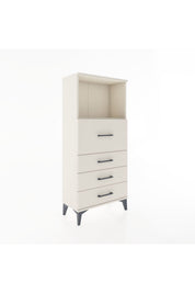 Hyperion Dolap Tek Raflı 4 Çekmeceli 60x44x134 - S50M015V1B