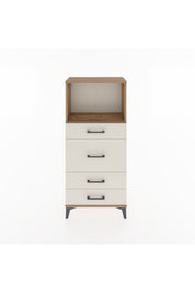 Hyperion Dolap Tek Raflı 4 Çekmeceli 60x44x134 - S50M016V7B