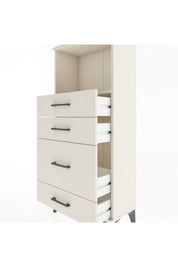 Hyperion Dolap Tek Raflı 4 Çekmeceli 60x44x134 - S50M017V1B