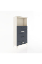 Hyperion Dolap Tek Raflı 4 Çekmeceli 60x44x134 - S50M017V2B