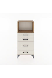 Hyperion Dolap Tek Raflı 4 Çekmeceli 60x44x134 - S50M017V7B