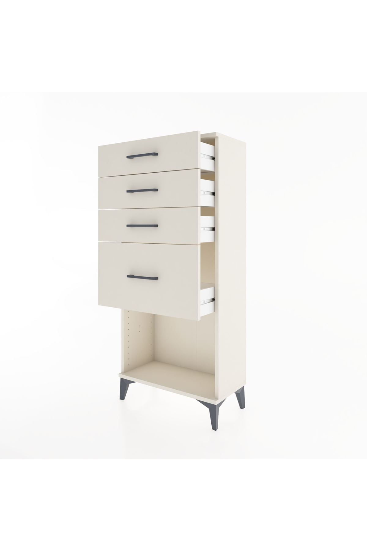 Hyperion Dolap 4 Çekmeceli 60x44x134 Aytaşı-Aytaşı