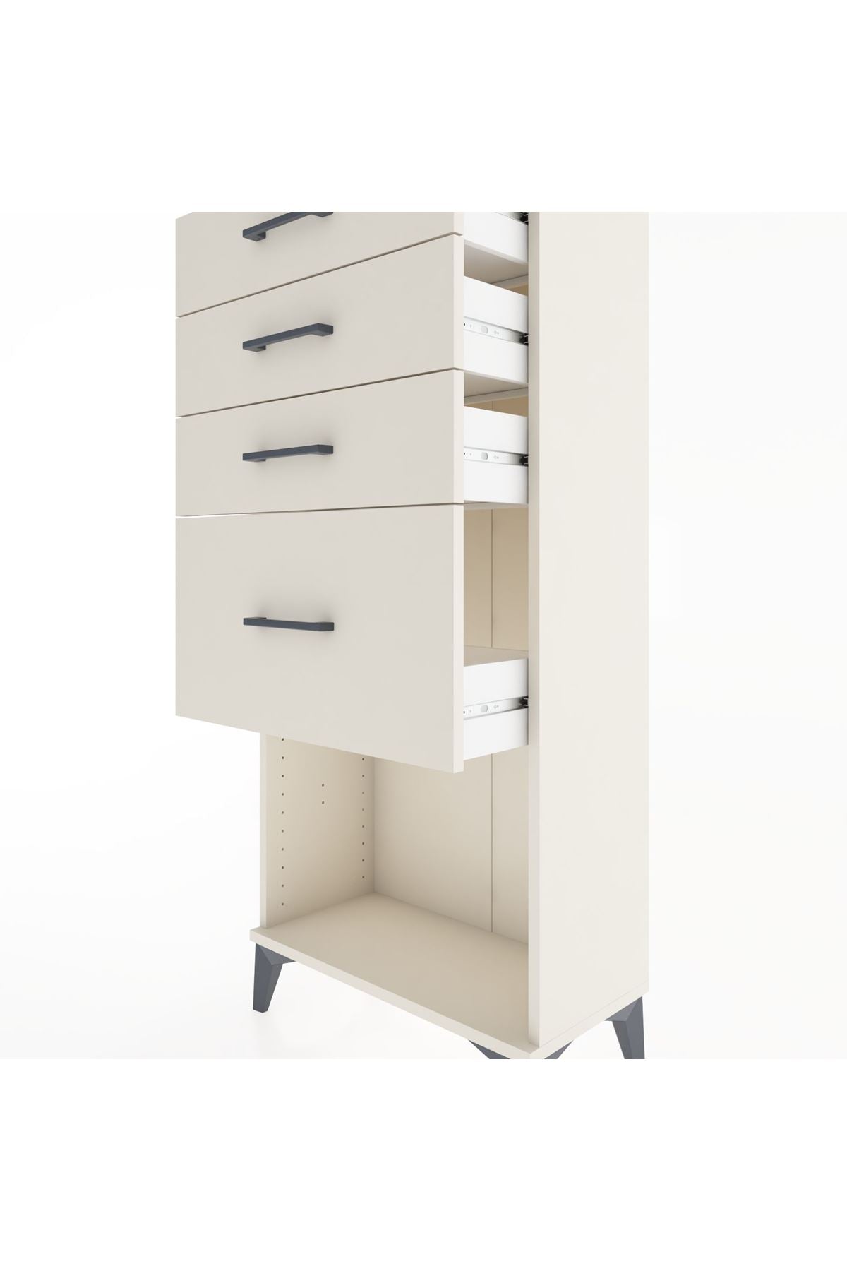 Hyperion Dolap 4 Çekmeceli 60x44x134 Aytaşı-Aytaşı
