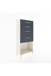 Hyperion Dolap 4 Çekmeceli 60x44x134 Aytaşı-Antrasit