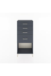 Hyperion Dolap 4 Çekmeceli 60x44x134 Antrasit-Antrasit