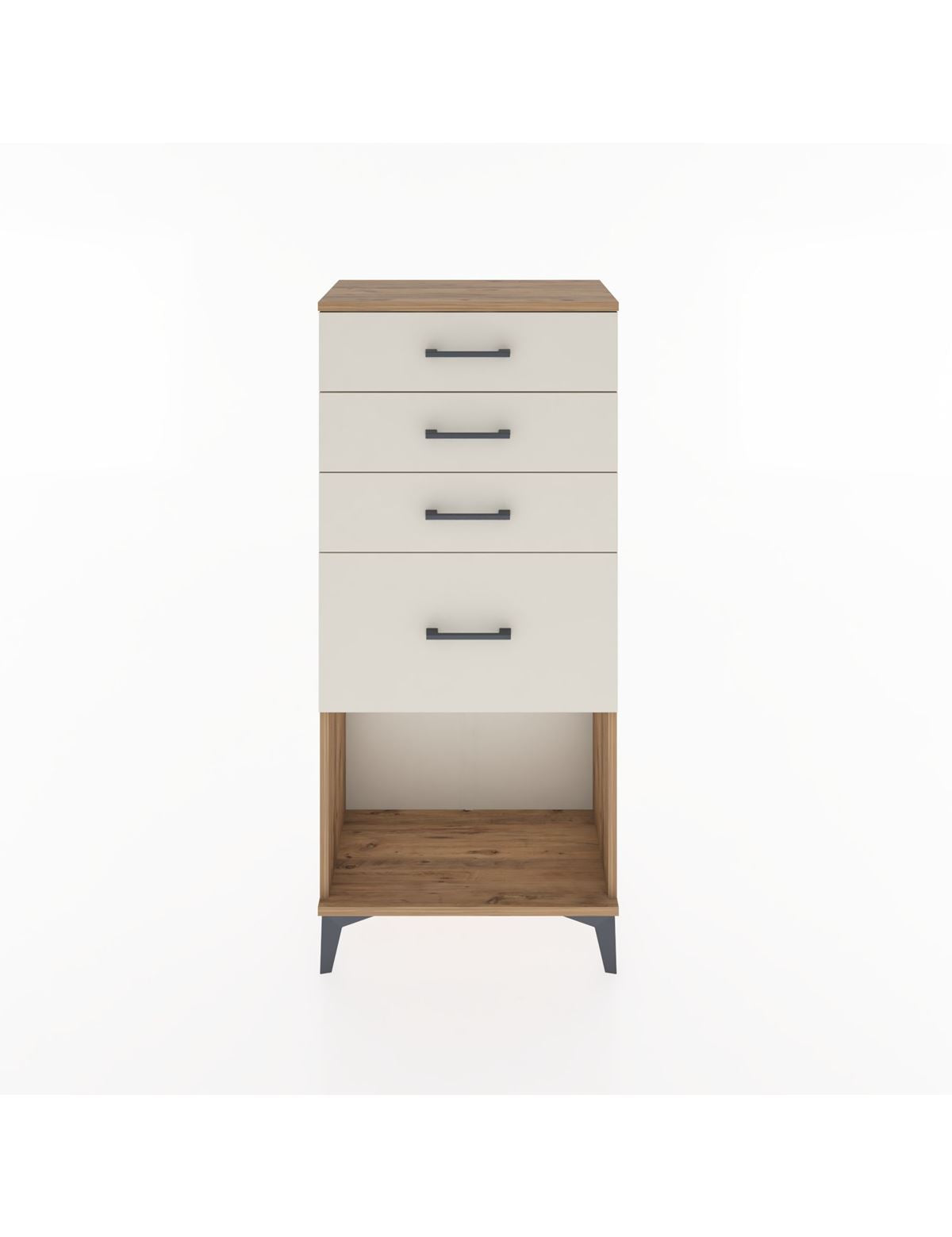 Hyperion Dolap 4 Çekmeceli 60x44x134 Çam-Aytaşı