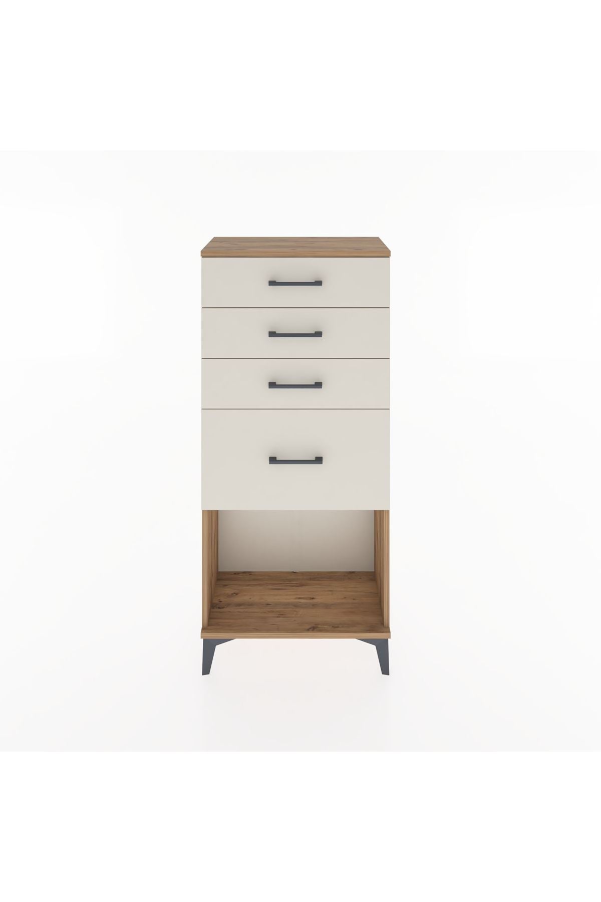 Hyperion Dolap 4 Çekmeceli 60x44x134 Çam-Aytaşı