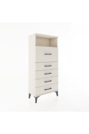 Hyperion Dolap Tek Raflı 5 Çekmeceli 60x44x134 - S50M019V1B