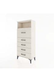 Hyperion Dolap Tek Raflı 5 Çekmeceli 60x44x134 - S50M019V1B