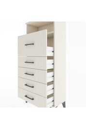 Hyperion Dolap Tek Raflı 5 Çekmeceli 60x44x134 - S50M019V1B