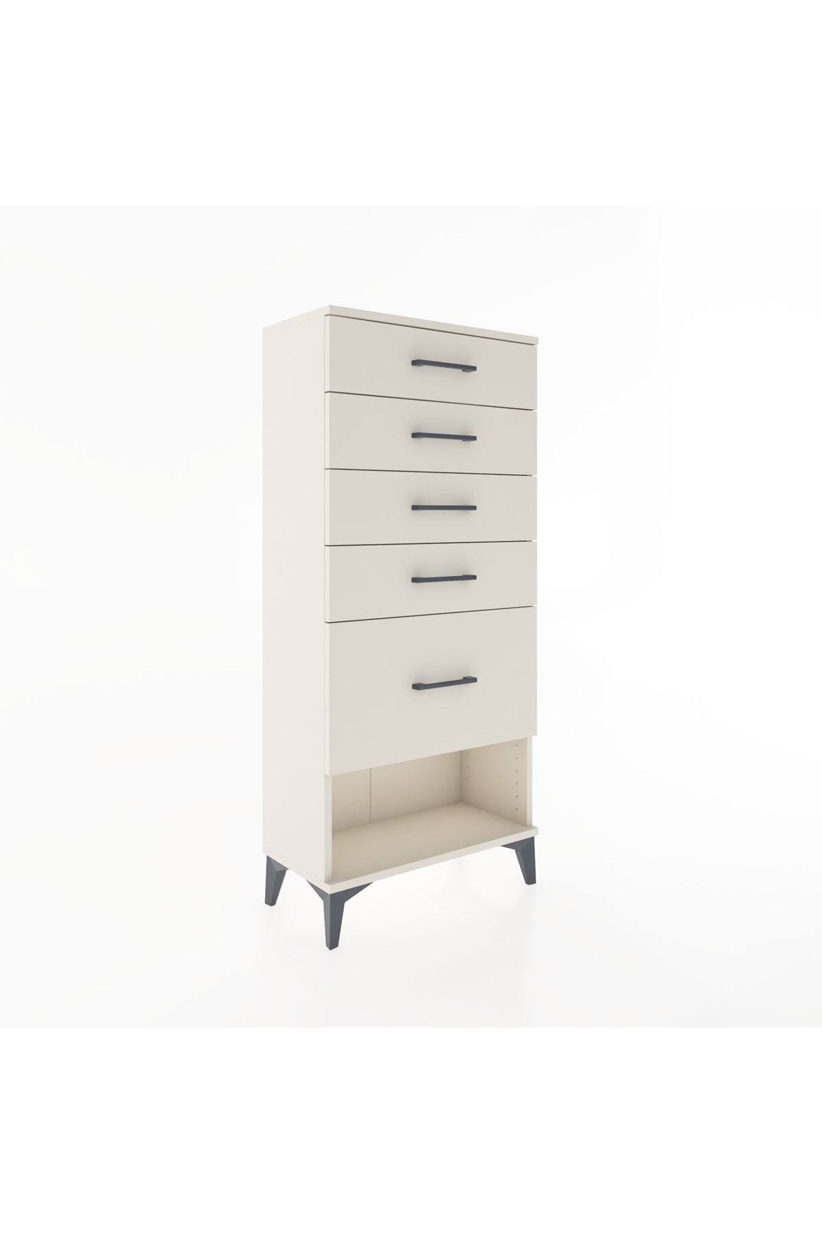 Hyperion Dolap 5 Çekmeceli 60x44x134 Aytaşı-Aytaşı