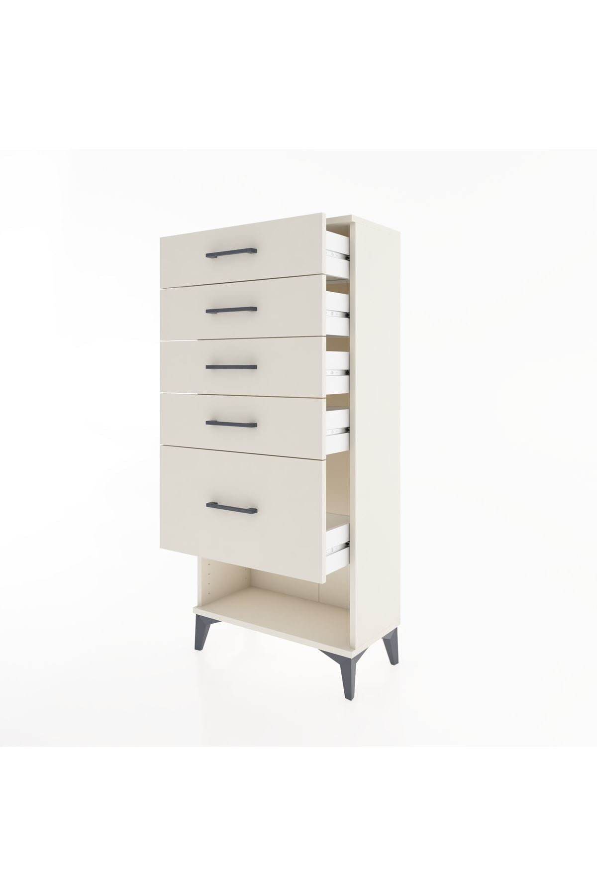 Hyperion Dolap 5 Çekmeceli 60x44x134 Aytaşı-Aytaşı