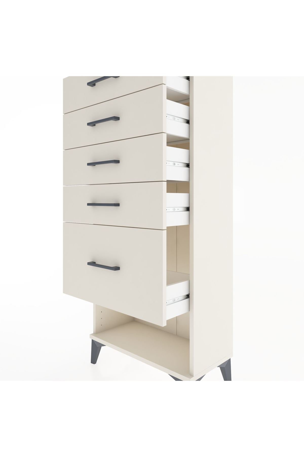 Hyperion Dolap 5 Çekmeceli 60x44x134 Aytaşı-Aytaşı