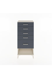 Hyperion Dolap 5 Çekmeceli 60x44x134 Aytaşı-Antrasit