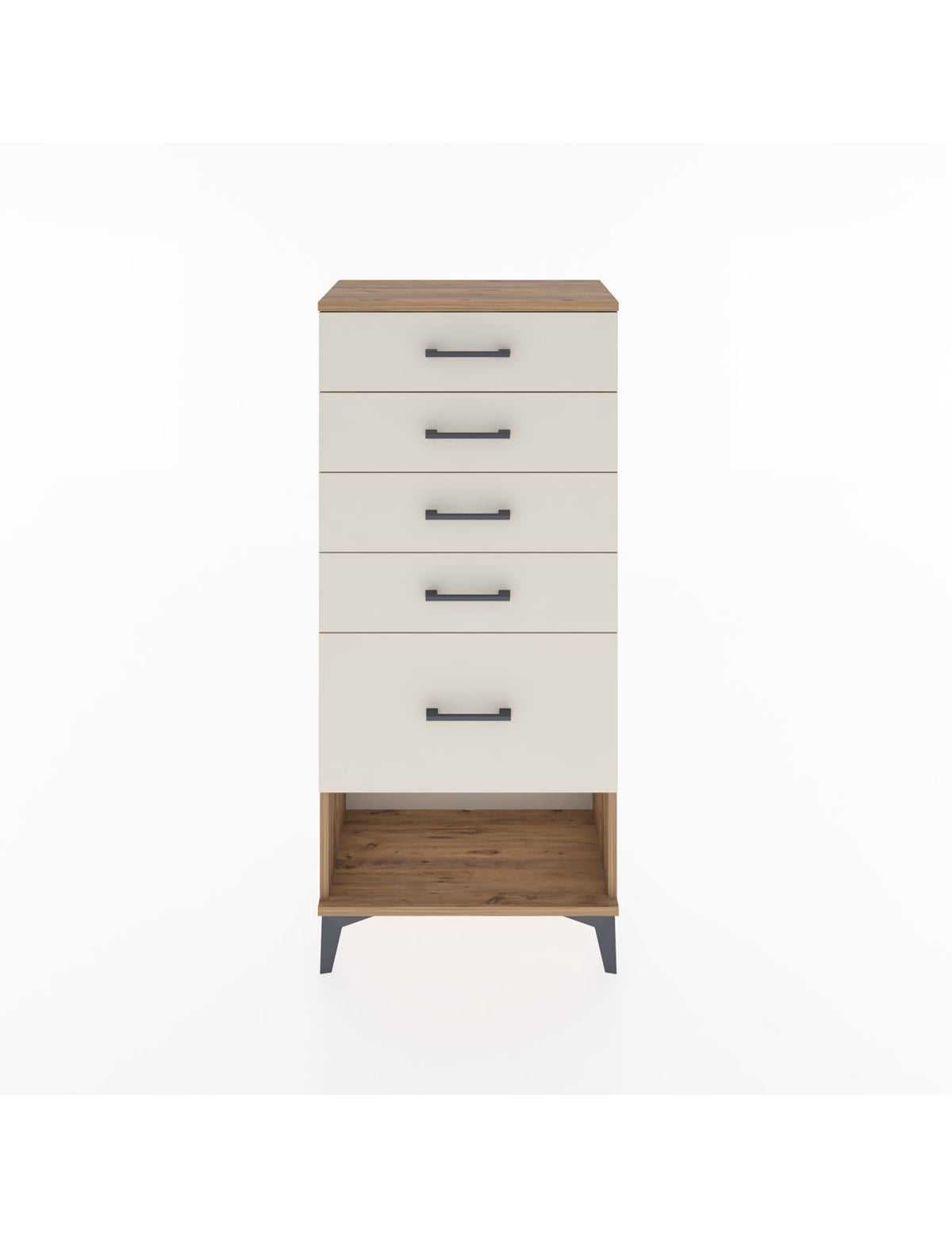 Hyperion Dolap 5 Çekmeceli 60x44x134 Çam-Aytaşı