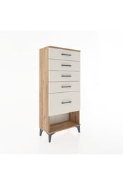 Hyperion Dolap 5 Çekmeceli 60x44x134 Çam-Aytaşı