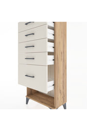 Hyperion Dolap 5 Çekmeceli 60x44x134 Çam-Aytaşı