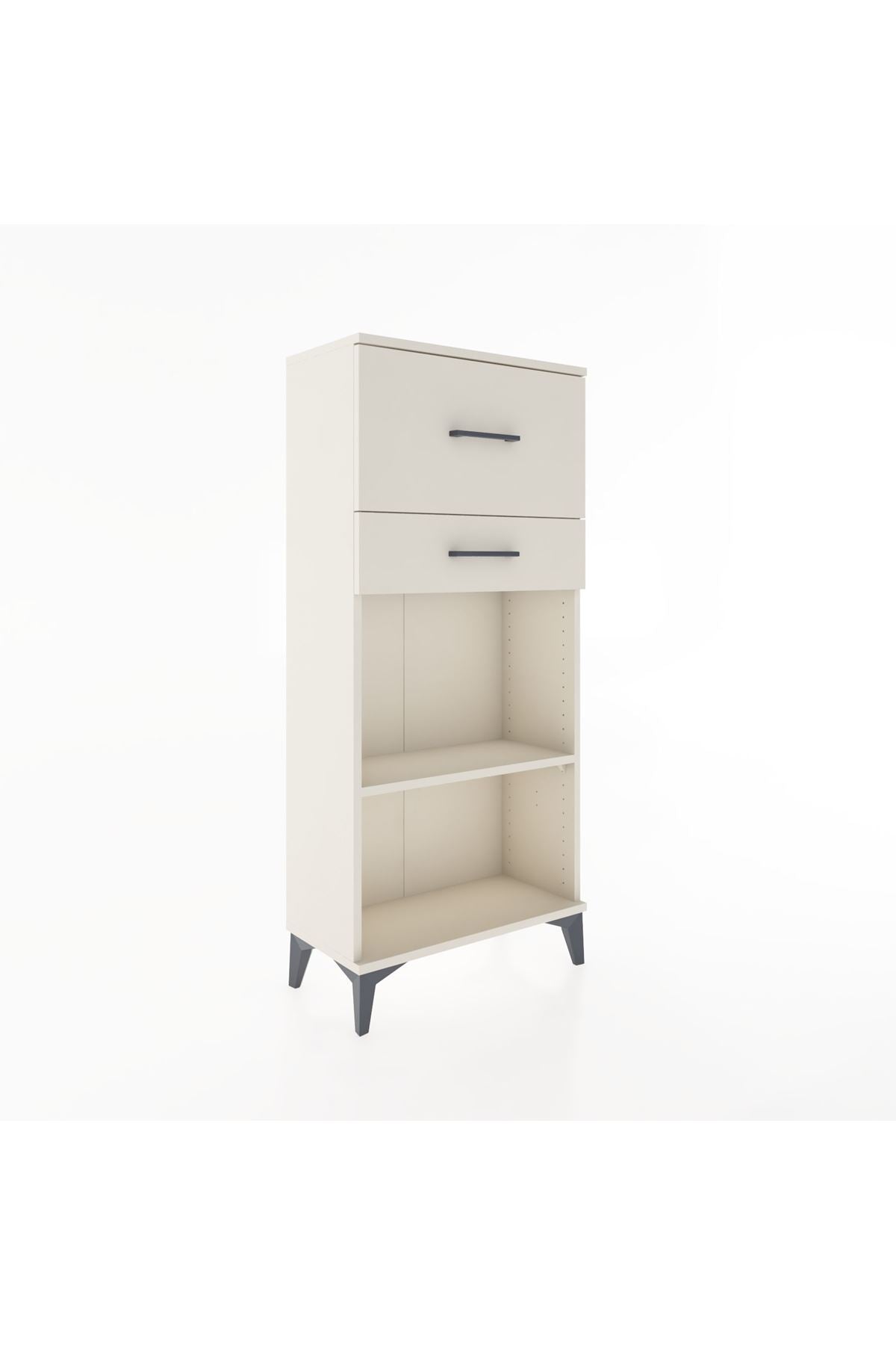 Hyperion Dolap Tek Raflı 2 Çekmeceli 60x44x134 - S50M022V1B