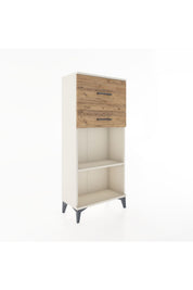 Hyperion Dolap Tek Raflı 2 Çekmeceli 60x44x134 - S50M022V3B