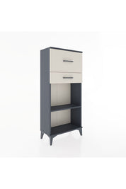 Hyperion Dolap Tek Raflı 2 Çekmeceli 60x44x134 - S50M022V4B