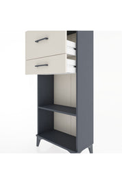 Hyperion Dolap Tek Raflı 2 Çekmeceli 60x44x134 - S50M022V4B