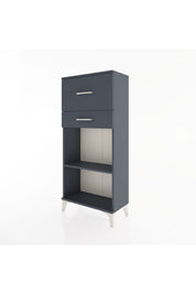 Hyperion Dolap Tek Raflı 2 Çekmeceli 60x44x134 - S50M022V5B