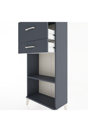 Hyperion Dolap Tek Raflı 2 Çekmeceli 60x44x134 - S50M022V5B